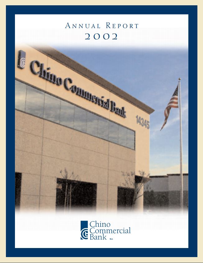 Annual Reports & Financial Information Chino Commercial Bank