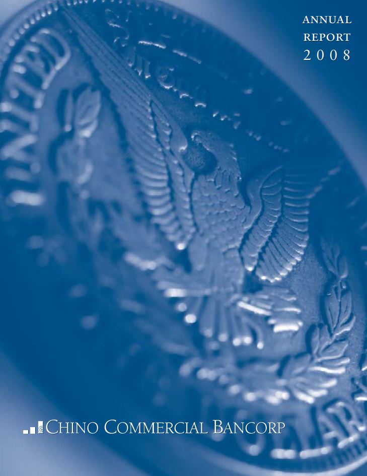 Annual Reports & Financial Information Chino Commercial Bank