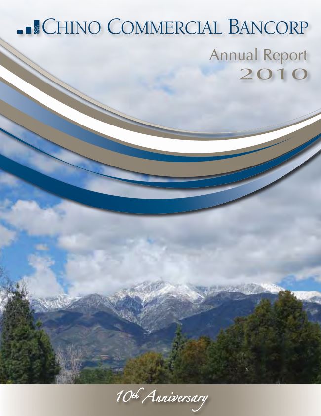 Annual Reports & Financial Information Chino Commercial Bank