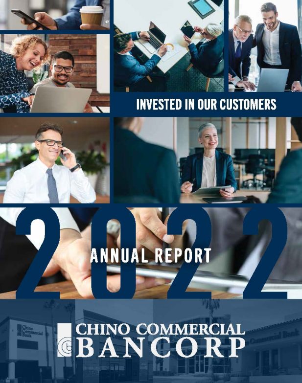 Annual Reports & Financial Information Chino Commercial Bank